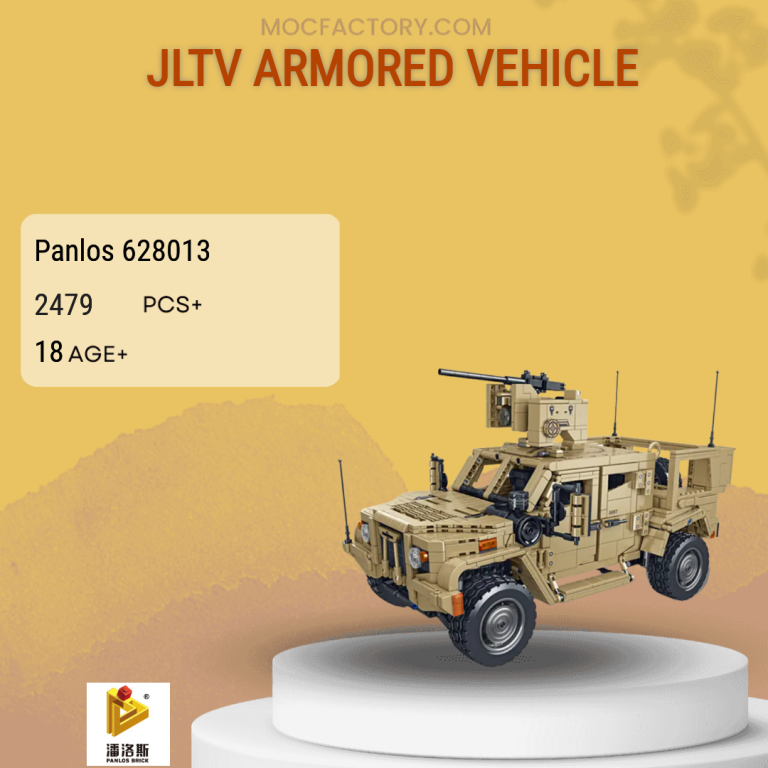 PANLOSBRICK 628013 JLTV Armored Vehicle Model Bricks | MOC FACTORY