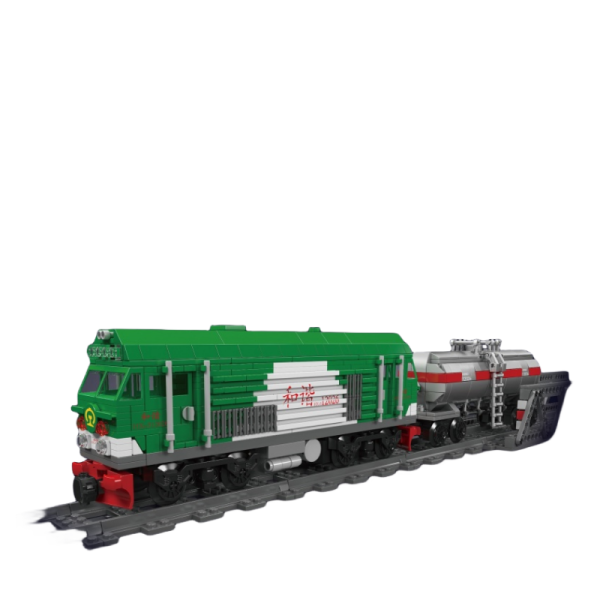 Mould King 12026 HXN 3 Diesel Locomotive With Motor 2 - MOC FACTORY