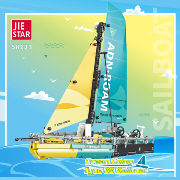 JIESTAR 58123 Ocean Going Type 65 Sailboat - MOC FACTORY