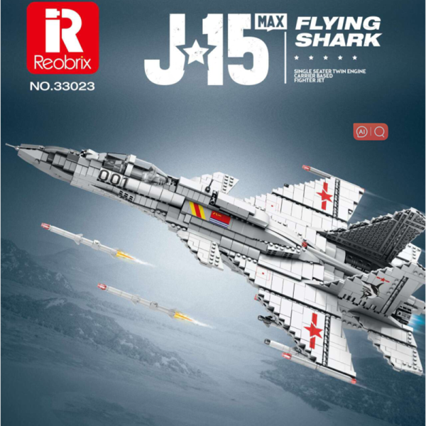 Reobrix 33023 J 15 Flying Shark - MOC FACTORY