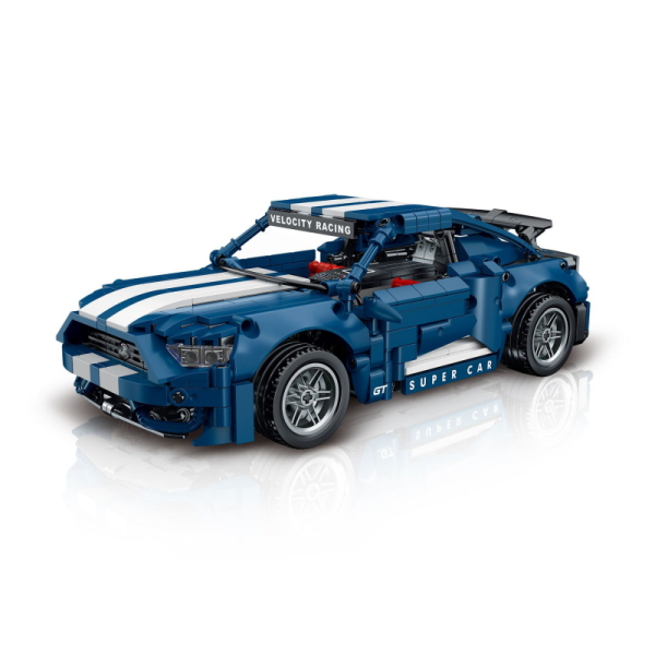 XMORK 025011 Ford Mustang With Motor 1 - MOC FACTORY