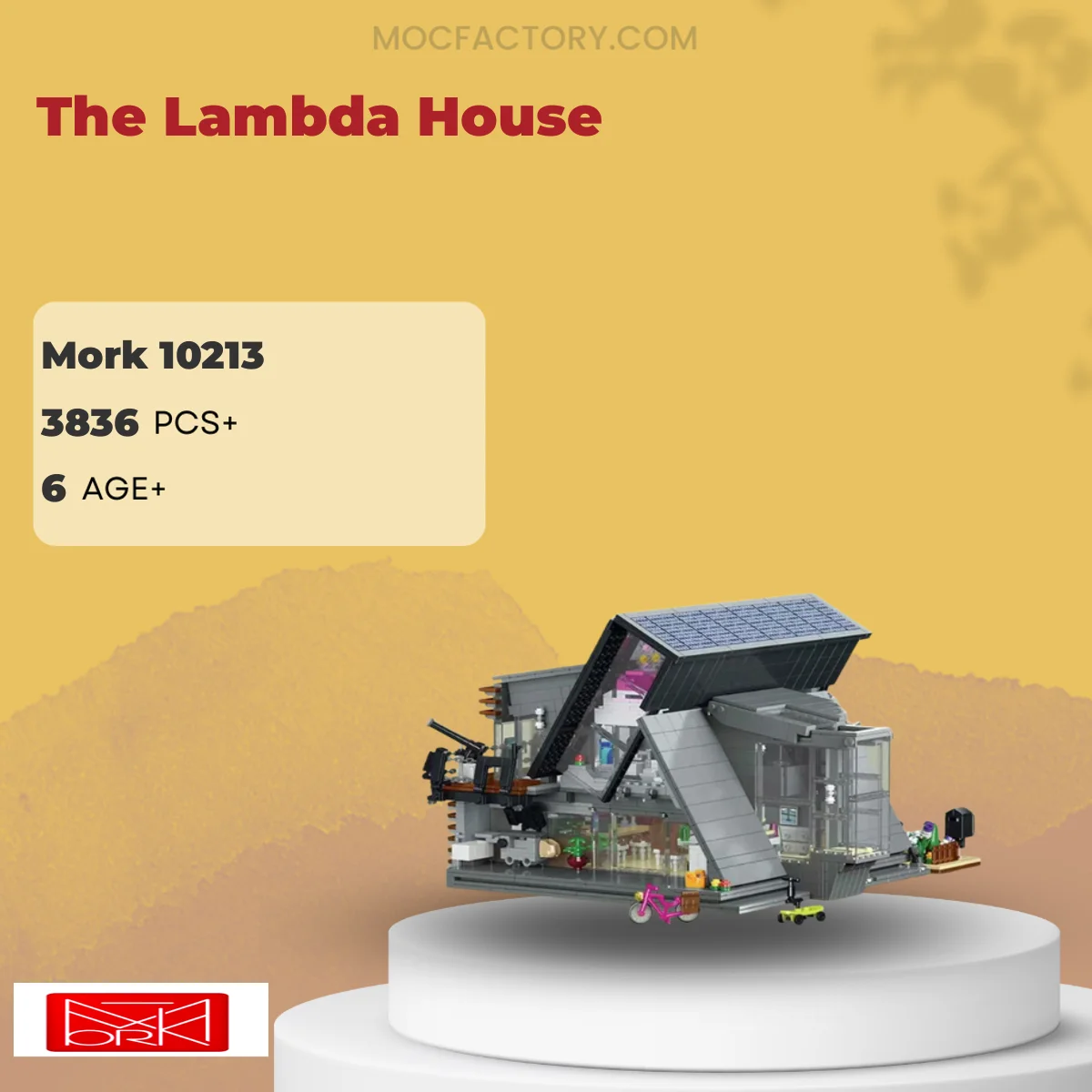 MORK 10213 The Lambda House Model Bricks