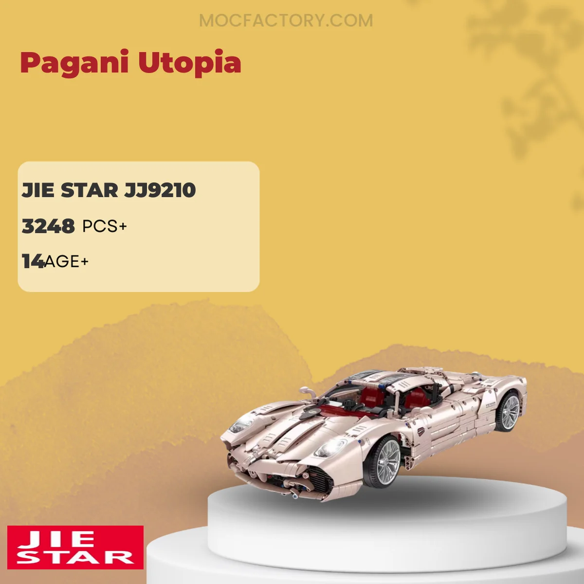 JIESTAR JJ9210 Pagani Utopia Model Bricks